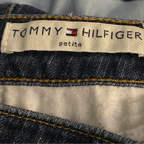 Tommy Hilfiger Petite Blue Denim Medium Wash Jeans Size 6 Made In Canada - Picture 4 of 11